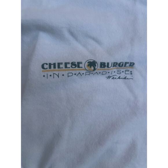 Cheeseburger in Paradise Waikiki Hawaii T-Shirt – Vintage - Picture 3 of 7